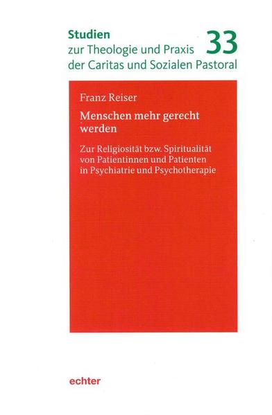 Die interdisziplinär angelegte caritaswissenschaftliche Studie rückt Religiosität bzw. Spiritualität (im Sinne von Offenheit für Transzendenz, Sinn, das Ganze, Werthaltungen, ein transzendentes Gegenüber …) als klinisch ernst zu nehmende Dimension in den Fokus. Sie erörtert die anthropologische Frage, inwiefern diese Dimension eine zu beachtende Möglichkeit des Menschseins darstellt, und diskutiert im internationalen Vergleich berufsethische Fragen und Richtlinien sowie den empirischen Forschungsstand. Im Zentrum stehen die Ergebnisse einer über 18 Monate durchgeführten Patientenbefragung an der Klinik für Psychiatrie und Psychotherapie der Uniklinik Freiburg/Br. und Konsequenzen für die Versorgung von Menschen mit psychischen Störungen in Klinikseelsorge und multidisziplinärer Spiritual Care.