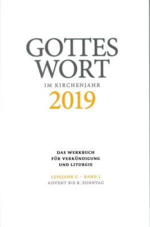 Gottes Wort im Kirchenjahr, das Werkbuch für Verkündigung und Liturgie, ist die bewährte Hilfe zur Gestaltung von Eucharistiefeiern und Wort-Gottes-Feiern. Für jeden Sonn- und Festtag bietet Gottes Wort im Kirchenjahr:-Anregungen und Texte zur Liturgie-Liedvorschläge aus dem Gotteslob-Einführungsworte in Eucharistiefeier und Wort-Gottes-Feier-Hinführungen zu den Schriftlesungen-Fürbitten-eine Predigtvorlage zur Lesung (AT/NT im Wechsel)-eine Predigtvorlage zum Evangelium-eine Kurzpredigt als Lesepredigt für die Wort-Gottes-Feier-eine Kinderpredigt mit Vorschlägen zur Eröffnung und Fürbitten-weitere Texte und Anregungen zur Gestaltung der Eucharistiefeier und Wort-Gottes-Feier Außerdem gehören Predigten und Gottesdienstentwürfe für besondere Gelegenheiten zum Repertoire von Gottes Wort im Kirchenjahr.