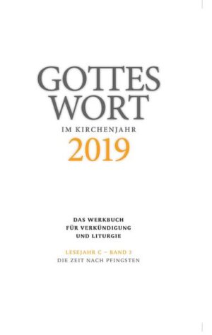 Gottes Wort im Kirchenjahr, das Werkbuch für Verkündigung und Liturgie, ist die bewährte Hilfe zur Gestaltung von Eucharistiefeiern und Wort-Gottes-Feiern. Für jeden Sonn- und Festtag bietet Gottes Wort im Kirchenjahr:-Anregungen und Texte zur Liturgie-Liedvorschläge aus dem Gotteslob-Einführungsworte in Eucharistiefeier und Wort-Gottes-Feier-Hinführungen zu den Schriftlesungen-Fürbitten-eine Predigtvorlage zur Lesung (AT/NT im Wechsel)-eine Predigtvorlage zum Evangelium-eine Kurzpredigt als Lesepredigt für die Wort-Gottes-Feier-eine Kinderpredigt mit Vorschlägen zur Eröffnung und Fürbitten-weitere Texte und Anregungen zur Gestaltung der Eucharistiefeier und Wort-Gottes-Feier Außerdem gehören Predigten und Gottesdienstentwürfe für besondere Gelegenheiten zum Repertoire von Gottes Wort im Kirchenjahr.