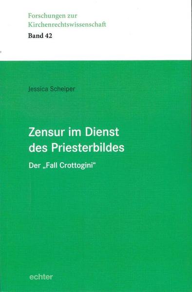 Obwohl der Missionspater Jakob Crottogini SMB 1954 problemlos die Druckerlaubnis seines Diözesanbischofs erhalten hatte, gelangte seine empirische Studie „Werden und Krise des Priesterberufes“ nie in den Handel-das Hl. Offizium verbot vorab jede Verbreitung. Dass im „Fall Crottogini“ trotz der selten gewordenen Buchverbote eines der letzten Zensurverfahren vor Abschaffung des Index der verbotenen Bücher geführt wurde, hängt mit jenem Teil seiner Befunde zusammen, der u. a. sexuelle Probleme von Priesterkandidaten thematisierte. Die reichhaltig quellengestützte Rekonstruktion dieses Zensurfalls ist daher nicht nur von kirchenrechtlichem und zensurhistorischem Interesse. Vielmehr ergibt die zeitgeschichtliche Kontextuierung wichtige Einblicke in die Grundlagen und Probleme der Priesterausbildung wie in das ambivalente Verhältnis der katholischen Kirche zur empirischen Sozialforschung.