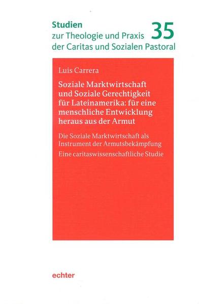 Lateinamerika ist reich an Naturressourcen und zugleich von großer Armut gezeichnet. Strategien wie z. B. der Washingtoner Konsens wollten die Volkswirtschaften des Kontinents entwickeln. Einer der Fehler dabei war, nur auf die Ökonomie zu achten und das Soziale zu vergessen. Um einen Beitrag zur Armutsbekämpfung zu leisten, schlägt Luis Carrera die Einführung einer sozialen Marktwirtschaft für Lateinamerika vor, die ebenso soziale wie auch ökonomische Aspekte beinhaltet. Am Beispiel der deutschen Sozialen Marktwirtschaft zeigt er, wie dort eine soziale Marktwirtschaft eingeführt werden kann, die auch südamerikanische Gestaltungsideen beinhaltet. Die Kirche, durch ihre Soziallehre und mit ihrer Caritas als ihr Wesensvollzug, kann einen wichtigen Impuls dafür geben. Auch darin erfüllt die Kirche ihre Sendung für die Armen und trägt zu mehr sozialer Gerechtigkeit bei.