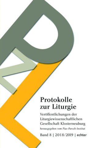 Band 8 der „Protokolle zur Liturgie“ enthält aktuelle Beiträge zu liturgiewissenschaftlichen, historischen und biblischen Themen. Andreas Redtenbacher: Ist Liturgiewissenschaft „integrativ“-und wenn, wodurch? Marco Benini: Liturgische Bibelhermeneutik: Durch die Feier der Liturgie die Bibel verstehen. Andreas Redtenbacher: Was uns Pius Parsch heute sagt: Menschen zu Beteiligten machen. Andrea Ackermann: „…wonach wir alle die Hände ringen, ist, das kirchliche Gesangbuch für das kleine Oesterreich…“ (Vinzenz Goller, 1924) Matthias Beck: Liturgie, Sakramente und die menschliche Entwicklung Andreas Redtenbacher: Mein Weg zur Liturgiewissenschaft-Dank und Lebenszeugnis Lackner, Franz: Predigt in der Stiftsbasilika Klosterneuburg am 4. März 2018 Rudolf Pacik: Andreas Redtenbacher zum 65. Geburtstag Alois Schwarz: Predigt anlässlich des Gedenkgottesdienstes zum Todestag von Pius Parsch am 10. März 2019 Andreas Redtenbacher: Festpredigt zum 80. Jahrestag der Kirchweihe der Pius-Parsch-Kirche in Wien-Floridsdorf am 17. Dezember 2017 Andreas Kaiser: Predigt anlässlich des Festgottesdienstes zur Verleihung des Pius Parsch Preises 2017 am 1. Adventssonntag 2017 Kees Kock: Das gesungene Buch. Die liturgischen Lieder von Huub Oosterhuis. Zu seinem 85. Geburtstag