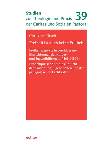 Die „mit Freiheitsentzug verbundene Unterbringung“ von Kindern und Jugendlichen stellt einen der größten Eingriffe im Rahmen der Kinder- und Jugendhilfe dar. Dabei wirkt sich die Ausgestaltung des Freiheitsentzugs sowohl auf die Kinder/Jugendlichen, als auch auf die pädagogischen Fachkräfte aus. Die vorliegende Dissertationsschrift legt den Fokus auf Freiheitsaspekte im Kontext der freiheitsentziehenden Maßnahme. Interviews mit Kindern/Jugendlichen und den Fachkräften sollen Informationen und Daten generieren, die zu einer weiteren Versachlichung der Debatte um die Angemessenheit freiheitsentziehender Maßnahmen beitragen und zugleich partielle Einblicke in ein noch wenig transparentes, aber zugleich kontrovers diskutiertes Wirkungsfeld Sozialer Arbeit ermöglichen.