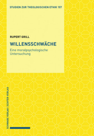 Im alltäglichen Leben tut sich oft eine Kluft zwischen dem auf, was man eigentlich tun will, und dem, was man tatsächlich tut. Diese Willensschwäche steht hier im Fokus-als praktisches Problem der eigenen Lebensführung und als prinzipielle Infragestellung der tatsächlichen Reichweite sittlicher Autonomie und christlicher Existenz. Der Autor setzt sich grundlegend mit der umfassenden Persönlichkeits- und Motivationspsychologie von Julius Kuhl auseinander und zeigt dabei sowohl Ursachen für Willensschwäche als auch Wege zu einer umfassenden Persönlichkeitsentwicklung als Remedium für Willensschwäche. Diese interdisziplinäre Perspektive lässt nicht nur handlungstheoretische und tugendethische Fragestellungen in einem neuen Licht erscheinen, sondern hilft auch, die verändernde Kraft göttlicher Gnadenhilfe neu zu denken.