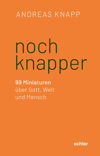 „Schon als Kind begann ich zu staunen über den Sternenhimmel über mir und die Gefühle von Sehnsucht und Liebe in mir. Ich interessierte mich für die Geschichte des Kosmos und beobachtete die Entwicklung von Kaulquappen zu Fröschen. Zeitgleich wuchs ich in die religiöse Praxis meiner Familie hinein. Ich ahnte etwas vom großen Zusammenhang zwischen der Liebe Gottes und der Geschichte unserer Welt: Wenn Gott sich in Jesus von Nazaret gezeigt hat, so fällt von diesem Ereignis her ein Licht sogar auf die Sonnensysteme des Kosmos. Es drängt mich, meine Erfahrung mit Gott und meinen Glauben an die Evolutionstheorie zusammenzudenken. Eine derart weit gespannte Gedankenbrücke lässt sich wohl nicht einmal in das dickste Buch pressen. In Miniaturen aber kann selbst noch das Größte angedeutet werden.“ (Aus dem Vorwort) Religion dient als Heilmittel, gegen jeglichen Absolutismus. Religion ist Relativitätspraxis.