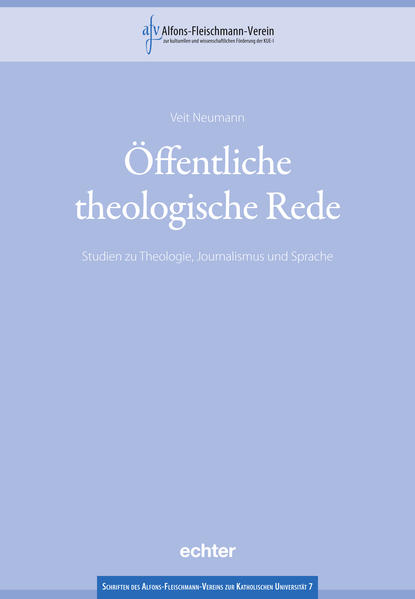 In der Öffentlichkeit zeigt sich, dass Theologie gebraucht wird. Dort auch ist zu erfahren, wie gut sie ist. Einen Teil ihrer Qualität macht die Kommunikation aus. Es schwächt die theologische Reflexion und Diskussion, wenn sie nicht ankommen. Die Inhalte der Theologie und ihre Weitergabe sind miteinander verschränkt und hängen nicht zuletzt von den Personen ab, die Theologie öffentlich zum Thema machen. Deshalb werden Journalismus, kirchliche Öffentlichkeitsarbeit, Medien und Literatur anhand der Personen untersucht, die an diesen gesellschaftlichen Orten wirken. Und es wird aufgezeigt, was das für die Sprache der Theologie und die Zukunft der Theologie bedeutet.