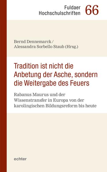 „Raban-Bildung in Bewegung“ mit diesem Motto beteiligten sich die Theologische Fakultät Fulda, ihre Bibliothek und das Institut Bibliotheca Fuldensis an der Bewerbung Fuldas und Petersbergs um das Europäische Kultursiegel. Schlüsselfigur dieses Projekts ist Rabanus Maurus, der an der Wende zum 9. Jahrhundert als Abt des Klosters Fulda und als Gelehrter ein Bildungsnetzwerk von europäischer Dimension aufgebaut hat. Die vielen schriftlichen Zeugnisse dieser Zeit sind Grundlage für das Verständnis der mittelalterlichen Geisteswelt bis heute und werden in einer neuen Forschungsplattform zur virtuellen Rekonstruktion der im Zuge des 30jährigen Krieges zerstörten Fuldaer Klosterbibliothek sichtbar. Der Band versammelt die Vorträge des Kontaktstudiums im WS 2021/2022 mit Beiträgen von Thomas Böhm, Andreas Nievergelt, Gereon Becht-Jördens, Alessandra Sorbello Staub, Berthold Jäger und Cornelius Roth.