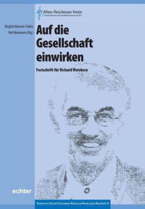 Jahrzehntelang hat Richard Weiskorn den Cartellverband der katholischen deutschen Stu-dentenverbindungen (CV) geprägt. Als geschäftsführender Sekretär hat er den Mitgliedern des größten katholischen Studenten- und Akademikerverbandes in Europa vielfältig Hilfestel-lung gegeben, die Gesellschaft christlich zu gestalten. Anlässlich des Abschieds des CV-Sekretärs stellen Freunde und Weggefährten Beiträge zur Verfügung, die Akademisches, Perspektiven des Verbandes und Christliches mit Blick auf Deutschland, die Schweiz und Österreich vereinen. Auch die Persönlichkeit des zu Ehrenden wird gewürdigt. Vor allem aber wird ersichtlich, wie aktuell und konkret der Auftrag ist, „auf die Sozietät einzuwirken“, den Franz Lorenz Gerbl, Afrika-Missionar und Gründer des Cartellverbands, bereits im 19. Jahr-hundert formulierte.