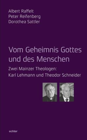 Zwei Mainzer Theologen ist dieser Band gewidmet. In ihren Tätigkeiten sind sie zum Teil in gleichen, zum Teil in anderen Bereichen der Theologie und des kirchlichen Lebens tätig gewesen. Darüber hinaus gibt es eine große sachliche und persönliche Gemeinsamkeit über mehrere Jahrzehnte. Karl Lehmann hat die Doppelfunktion als wissenschaftlicher Theologe, Autor einerseits, Bischof und Kardinal anderseits ein Leben lang durchgetragen. Sein Mainzer Nachfolger als Professor Theodor Schneider hat in der deutschen Kirche wichtige Positionen seit der Würzburger Synode sowie über Jahrzehnte in der ökumenischen Arbeit wahrgenommen. Auch sein Lebenswerk ist in der derzeitigen Diskussion um Reformen in der katholischen Kirche aktuell.