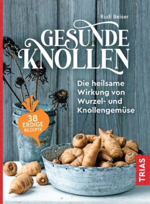 Erdig · deftig · lecker! Knollen und Wurzeln waren vor langer Zeit ein wichtiger Bestandteil von Nahrung und Medizin. Zunächst in Vergessenheit geraten, werden sie heute als kulinarische Köstlichkeiten wiederentdeckt. Erfahren Sie Neues über bekanntes Gemüse und lernen Sie wahre Wurzel-Geheimtipps wie die Kerbelrübe oder Oca und ihre heilenden Kräfte kennen. Lassen Sie sich von Rudi Beisers originellen Rezepten inspirieren und probieren Sie Tagliatelle mit Wurzelpesto, Topinambur-Chips oder Rettich-Husten-Sirup. Von Bärwurz bis Yacon: Die 19 leckersten Wurzeln und Knollen im Porträt. Selbst anbauen - ernten - maßlos genießen: Mit Gesundheits-Check sowie Anbau- und Küchentipps kann nichts schiefgehen. Einfach köstlich und gesund: 38 raffinierte Rezepte schmeicheln Ihrem Gaumen und Ihrer Gesundheit.