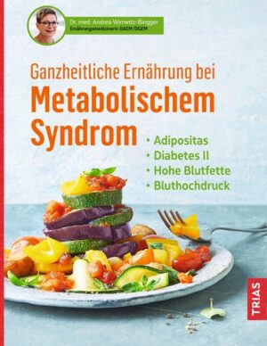 Das Metabolische Syndrom - die gefährlichen Vier Wir alle kennen Übergewicht oder Diabetes, schlechte Cholesterin- und Triglyceridwerte und Bluthochdruck. Wenn aber wie beim Metabolischen Syndrom all diese Erkrankungen zusammen auftreten, sind wir überfordert und ratlos. Doch gerade hier ist sofortiges Handeln wichtig, denn der aus dem Gleichgewicht geratene Stoffwechsel kann gefährliche Folgen haben. Wie einfach die richtige Ernährung zum Gesundwerden ist, und wie effektiv EINE Ernährungsform bei diesen vier Erkrankungen sein kann, zeigt Ihnen die erfahrene und mehrfach ausgezeichnete Ernährungsmedizinerin Dr. Andrea Wirrwitz-Bingger. Die heilsame "Eine-für-alles-Diät" - Alles hängt zusammen: Da die vier Erkrankungen wie Zahnräder ineinandergreifen, braucht es nur DIE EINE richtige Ernährung, um aus dem gefährlichen Teufelskreis für immer auszubrechen. - "Soviel darf ich essen???" Hier geht es nicht um Schmalkost, sondern um die richtige Wahl auf dem Teller. Und der darf üppig gefüllt sein - die Pfunde purzeln trotzdem. - Über 100 köstliche Gerichte: Genussvoll schlemmen wie am Mittelmeer - und Ihr Stoffwechsel legt den Schalter um.