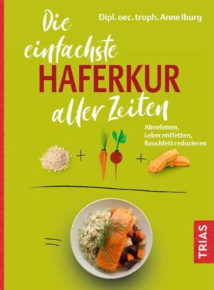 olesterin, Blutfette, Blutdruck und Gewicht auf dem Höchststand - Lebergesundheit und Stimmung im Keller? Hier kommt die einfache Lösung: Haferflocken! Mit ihrem Superwirkstoff Beta-Glucan sowie viel Protein, günstigen Ballaststoffen, Mineralien und Vitaminen sind sie der Allrounder gegen viele Erkrankungen, schmecken köstlich, wirken blutzuckersenkend und machen lange satt. Mit den 50 Rezepten in diesem Buch gelingt die Haferkur zu Hause ganz einfach, denn jedes Rezept kommt mit maximal 6 Zutaten aus und ist in wenigen Minuten fertig.Hafertage & Haferkur: Ob einzelne Entschlackungstage nur mit Hafer oder eine 7-Tage-Kur mit abwechslungsreichen Haferrezepten - die Gesundheit profitiert enorm.Superfood Hafer: Was in Haferflocken, in Hafermilch, Haferkleie & Co. steckt und wie man die Produkte optimal in der Küche verwendet.50 schnelle Rezepte: sämig-süßes Porridge mit Beeren, knackige Haferflocken-Bratlinge, frischer Salat mit Flocken-Topping, eine wärmende Haferflocken-Gemüsesuppe regulieren den Stoffwechsel, aktivieren das Immunsystem und senken den Blutzucker.Minimaler Aufwand - maximal gesund und lecker!