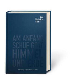 Zum 50. Geburtstag erscheint die Gute Nachricht Bibel 2018 mit einem erneut durchgesehenen Text, neuer Einbandgestaltung und neuem Layout. Diese Bibelübersetzung ist gut verständlich und konfessionsunabhängig. Sie entstand in interkonfessioneller Zusammenarbeit zwischen den katholischen und evangelischen Bibelwerken und den Freikirchen. Viele Erläuterungen und Sacherklärungen tragen zum besseren Verständnis des biblischen Inhaltes bei.-Text im zweispaltigen Druck-Versziffern im Text-Informative Fußnoten zur Übersetzung-Über 20.000 Querverweise-Inhaltsübersicht vor jedem biblischen Buch-Nachwort zur Übersetzung-Zeittafel-Stichwortverzeichnis-Ortsregister-mit farbigen Landkarten