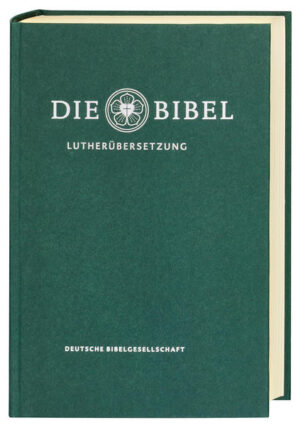 Die neu revidierte Lutherbibel 2017 ist verständlicher geworden und näher an Martin Luthers kraftvoller Sprache als zuvor. Die von der Evangelischen Kirche in Deutschland empfohlene Fassung. • Vollständig überprüft • Auf dem neuesten wissenschaftlichen Stand • Bibeltext abschnittsweise zweispaltig gesetzt • Psalmen einspaltig in Gedichtsatz angeordnet • Biblische Vergleichsstellen und Anmerkungen am Fuß der rechten Spalte • Inhaltsübersichten • Sach- und Worterklärungen • Überblick über besondere Schreibweise von Namen • Stichwortverzeichnis • Zeittafeln • Landkarten • Ortsregister