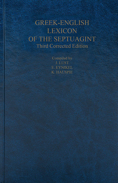 Das seit vielen Jahren bewährte Spezial-Lexikon zur griechischen Ausgabe des Alten Testaments (Septuaginta), erscheint in einer erneut durchgesehenen, korrigierten und erweiterten Ausgabe. Das Nachschlagewerk ist speziell auf das Griechisch der Septuaginta-Ausgabe von Rahlfs-Hanhart zugeschnitten. Es verzeichnet die besonderen Bedeutungsnuancen, kennzeichnet neue griechische Wortschöpfungen und erörtert speziell und ausführlich das Verhältnis der griechischen Übersetzung zu ihrer hebräischen Vorlage, insbesondere in Fällen, in denen die Septuaginta vom masoretischen Text abweicht oder abzuweichen scheint. Außerdem sind jedem Eintrag Angaben zur Wortstatistik und ggf. weiterführende Literaturhinweise auf Spezialuntersuchungen beigefügt.