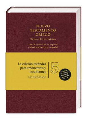 Der Text der aktuellen 5. Auflage des Greek New Testament wird in dieser Ausgabe mit einer spanischen einen griechisch-spanischem Wörterbuch von Elsa Tamez ergänzt.