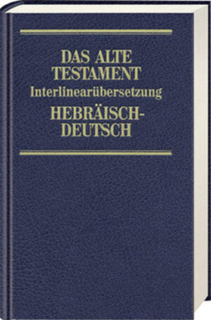 Das Alte Testament in seiner Originalsprache kann jetzt auch von interessierten Bibellesern verstanden werden, die über keine fortgeschrittenen Hebräisch-Kenntnisse verfügen. Der hebräische Text der Biblia Hebraica Stuttgartensia, eine Transkription, die die Aussprache des hebräischen Textes nachvollziehbar macht, und die Wort-für-Wort-Übersetzung stehen jeweils direkt untereinander. So können Aussprache und Bedeutung jedes hebräischen Wortes unmittelbar nachvollzogen werden. Diese Nähe zum biblischen Urtext kann zu einem neuen und vertieften Verständnis der Bibel verhelfen. Band 1: Genesis-Deuteronomium (ISBN 978-3-438-05176-9) Band 2: Josua-Könige (ISBN 978-3-438-05177-6) Band 3: Jesaja-Hesekiel (ISBN 978-3-438-05178-3) Band 4: Die 12 kleinen Propheten, Hiob, Psalmen (ISBN 978-3-438-05179-0) Band 5: Sprüche-Chronik (ISBN 978-3-438-05180) Gesamtpaket Band 1 bis 5 (ISBN 978-3-438-05181-3) Für das Neue Testament gibt es die Interlinearübersetzung Griechisch-Deutsch (ISBN 978-3-438-05175-2).