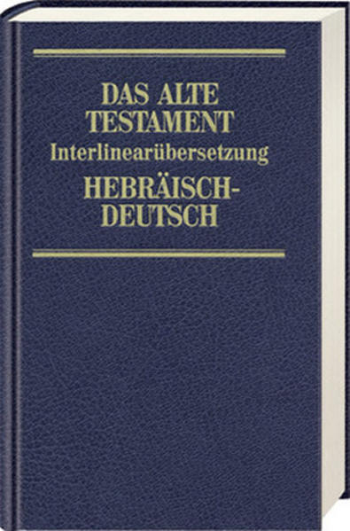 Das Alte Testament in seiner Originalsprache kann jetzt auch von interessierten Bibellesern verstanden werden, die über keine fortgeschrittenen Hebräisch-Kenntnisse verfügen. Der hebräische Text der Biblia Hebraica Stuttgartensia, eine Transkription, die die Aussprache des hebräischen Textes nachvollziehbar macht, und die Wort-für-Wort-Übersetzung stehen jeweils direkt untereinander. So können Aussprache und Bedeutung jedes hebräischen Wortes unmittelbar nachvollzogen werden. Diese Nähe zum biblischen Urtext kann zu einem neuen und vertieften Verständnis der Bibel verhelfen. Band 1: Genesis-Deuteronomium (ISBN 978-3-438-05176-9) Band 2: Josua-Könige (ISBN 978-3-438-05177-6) Band 3: Jesaja-Hesekiel (ISBN 978-3-438-05178-3) Band 4: Die 12 kleinen Propheten, Hiob, Psalmen (ISBN 978-3-438-05179-0) Band 5: Sprüche-Chronik (ISBN 978-3-438-05180) Gesamtpaket Band 1 bis 5 (ISBN 978-3-438-05181-3) Für das Neue Testament gibt es die Interlinearübersetzung Griechisch-Deutsch (ISBN 978-3-438-05175-2).