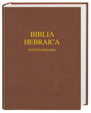 In dieser Ausgabe der Biblia Hebraica bietet ein großzügiger Rand auf jeder Seite viel Platz für eigene Anmerkungen. Der Inhalt entspricht der Handausgabe.