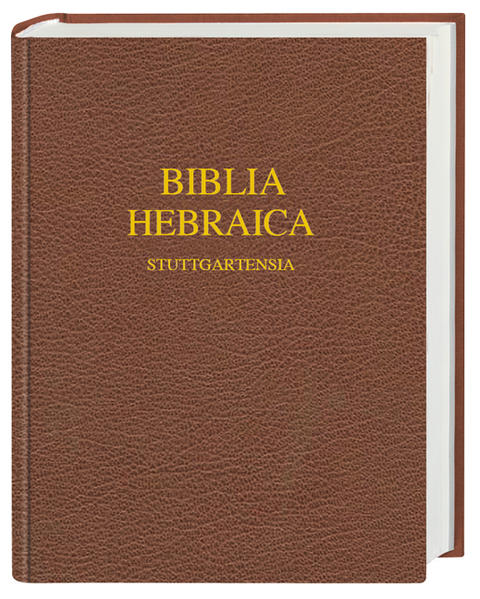 In dieser Ausgabe der Biblia Hebraica bietet ein großzügiger Rand auf jeder Seite viel Platz für eigene Anmerkungen. Der Inhalt entspricht der Handausgabe.