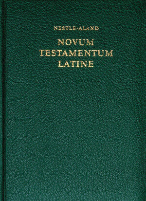 Text der Nova Vulgata, Editio typica altera 1986. Die 3., aktualisierte Auflage bietet in einem Textapparat die abweichenden Lesarten der Sixto-Clementina, der wissenschaftlichen Vulgata-Ausgaben sowie der wichtigsten Vulgata-Editionen des 15. / 16. Jahrhunderts.