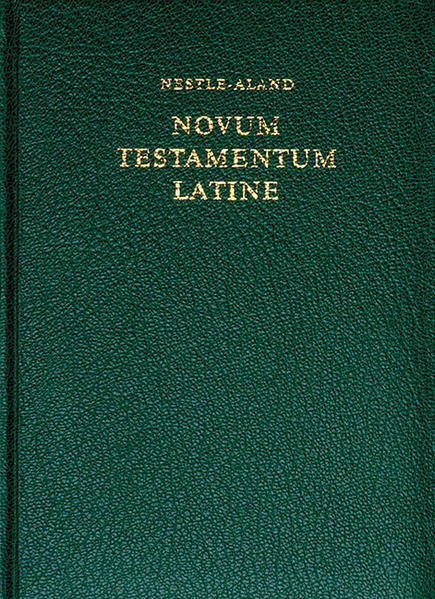 Text der Nova Vulgata, Editio typica altera 1986. Die 3., aktualisierte Auflage bietet in einem Textapparat die abweichenden Lesarten der Sixto-Clementina, der wissenschaftlichen Vulgata-Ausgaben sowie der wichtigsten Vulgata-Editionen des 15. / 16. Jahrhunderts.