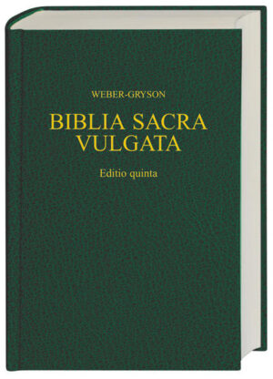 Die fünfte, verbesserte und aktualisierte Ausgabe der weltweit bekannten, seit Jahrzehnten bewährten Vulgata-Handausgabe von Robert Weber. Eine unverzichtbare Grundlage für die wissenschaftliche Beschäftigung mit der lateinischen Bibel.