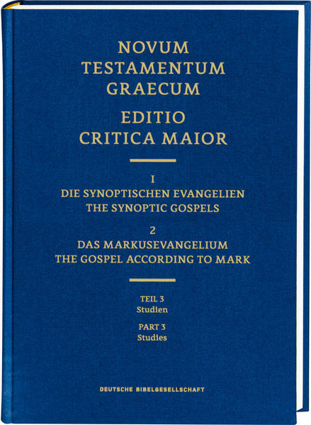 Das Markusevangelium in der Editio Critica Maior Die Editio Critica Maior dokumentiert die griechische Textgeschichte des ersten Jahrtausends anhand der wichtigsten griechischen Handschriften, alten Übersetzungen und neutestamentlichen Zitate in der antiken christlichen Literatur. Nachdem seit einigen Jahren die Bände zur Apostelgeschichte und den Katholischen Briefen vorliegen, folgt nun der erste Band zu einem synoptischen Evangelium, dem Markusevangelium. Dafür wurde auch der ursprüngliche Bibeltext mit Hilfe einer neu entwickelten Methodik erneut rekonstruiert, was zu etlichen Änderungen geführt hat. Das Werk erscheint in drei Teilbänden. In diesem dritten Teilband finden sich ein Kommentar zu ausgewählten Varianten sowie Untersuchungen zu frühen Übersetzungen und zur patristischen Überlieferung. Über dieses Buch-Unentbehrliches Grundlagenwerk für die neutestamentliche Textkritik-Erster Band zu einem der Evangelien-Erscheint in drei Teilbänden: Text, Begleitende Materialien, Studien-Hochwertige Ausstattung