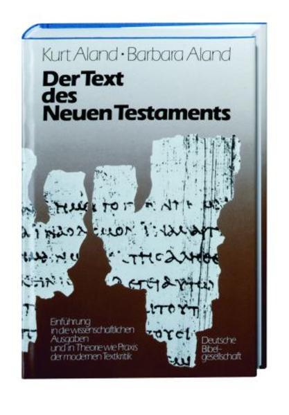 Diese Einführung vermittelt das Basiswissen für den Umgang mit dem griechischen Neuen Testament.