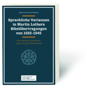 Bis zur “Ausgabe letzter Hand” von 1545 hat Martin Luther seine eigene Übersetzung immer weiter revidiert und verbessert. Am zentralen Beispiel des Römerbriefes untersucht Sebastian Seyferth diese lexikalischen und syntaktischen Veränderungen.-Aus Anlass der aktuellen Revision der Lutherbibel wurde dieser Band neu aufgelegt.