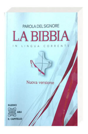 Übersetzung: Traduzione interconfessionale in lingua corrente Die Ausgabe mit Apokryphen enthält Sacherklärungen, Zeittafel, Landkarten, Bibelleseplan und Sonderseiten zur Bibel. Bitte beachten Sie: Fremdsprachige Ausgaben werden überwiegend im Ausland hergestellt und erreichen vielfach nicht die Qualität unserer Produktion. Durch weite Transportwege sind leichte Beschädigungen nicht auszuschließen. Einbandänderungen und Lieferfähigkeit vorbehalten.