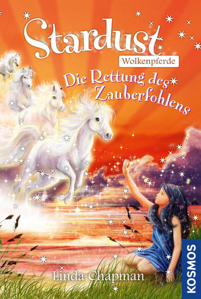 Zwei Geschichten in einem Buch: Himmelszauber, Magischer Bann. In der fernen Welt der Wolkenpferde herrscht große Not: Die böse Elfe Kea hat das Wolkenfohlen in ihren Bann gebracht. Nur eine Sternenstaub- Elfe mit magischen Kräften kann es retten. Wolkenhengst Thor bittet die kleine Luna, ihm zu helfen. Doch Luna weiß nichts davon, dass sie magische Kräfte besitzen soll. Ist sie wirklich eine Elfe? Und wird es den beiden gelingen, das Fohlen zu befreien?