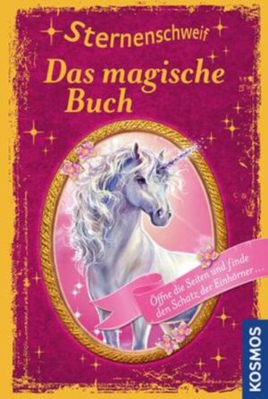 Laura erhält einen geheimen Auftrag: Sie und Sternenschweif sollen ein altes Buch finden. Noch ahnen die beiden nicht, wohin es sie führen wird: zum Schatz der Einhörner! Zusammen mit Laura und Sternenschweif öffnen die Leserinnen die versiegelten Seiten und sind hautnah dabei, wenn es immer spannender wird auf der Suche nach dem magischen Schatz. In den verschlossenen Seiten verstecken sich zauberhafte Rätsel, Bilder und Aufgaben.