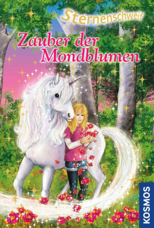 Die magischen Mondblumen auf der geheimen Lichtung beginnen zu verwelken. Die Einhornältesten drängen zur höchsten Eile, denn Laura und ihr Einhorn Sternenschweif müssen bis Neumond einen goldenen Samen finden und einpflanzen. Ohne die Mondblumen wird jeder Mensch auf Erden vergessen, dass Einhörner existieren: Auch Lauras beste Einhornfreunde Grace und Julia … Eine spannende und magische Geschichte mit viel Platz zum Träumen!