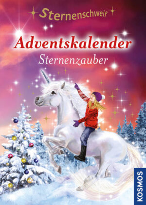 Der magische Adventskalender mit 24 versiegelten Kapiteln, vielen weihnachtlichen Extras und Geschenkpapier für magische Weihnachtsgeschenke. Alle Einhornfreunde bekommen auf der Adventsversammlung eine Aufgabe. Laura und Sternenschweif sollen alte Menschen im Seniorenheim besuchen. Der Auftrag entpuppt sich als ein wahrhaft magisches Abenteuer. Und vielleicht hat es ja auch etwas mit dem großen Sternenzauber an Heiligabend zu tun? Eine spannende und magische Geschichte mit viel Platz zum Träumen!