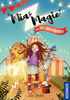 Mia ist 10 Jahre alt und erlebt jede Menge verrückter Sachen. Vor allem, seit sie gemerkt hat, dass sie zaubern kann! Und dann besitzt Mia auch noch ein magisches Mal: einen Fleck im Gesicht, der dauernd seine Farbe ändert und anzeigt, was sie fühlt. Bei Freude färbt er sich zum Beispiel lila, bei Wut knallrot, bei Ekel schimmelpilzgrün, bei Überraschung orange … Rund um die Pension von Mias Hexentante Polly verschwinden plötzlich lauter Tiere, auch der kleine Schimpanse Beki aus dem Zirkus. Zusammen mit ihren Freunden Emily und Julian möchte Mia ihn aufspüren. Doch dann passieren Dinge, die das magische Mal in ihrem Gesicht vor Schreck so blass werden lassen wie Gespenster- Spucke...