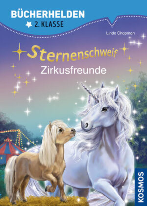 Laura hat ein wunderbares Geheimnis: Ihr Pony Sternenschweif ist in Wirklichkeit ein Einhorn! Zusammen erleben die beiden Freunde viele magische Abenteuer. Der Zirkus ist in der Stadt. Laura möchte sich mit Anna, der kleinen Besitzerin des Zirkusponys Feli, anfreunden. Doch warum ist Anna so abweisend? Da hat Sternenschweif eine magische Idee! Lesen lernen ist schwer? Nicht mit dieser spannenden Geschichte, die auch Leseanfänger ab Klassenstufe 2 leicht bewältigen können. Illustrationen und ein Leserätsel am Ende jedes Kapitels machen den Band abwechslungsreich, sorgen für Erfolgserlebnisse und erhöhen die Lese- Motivation. So macht der Einstieg ins selbstständige Bücherlesen einfach Spaß.