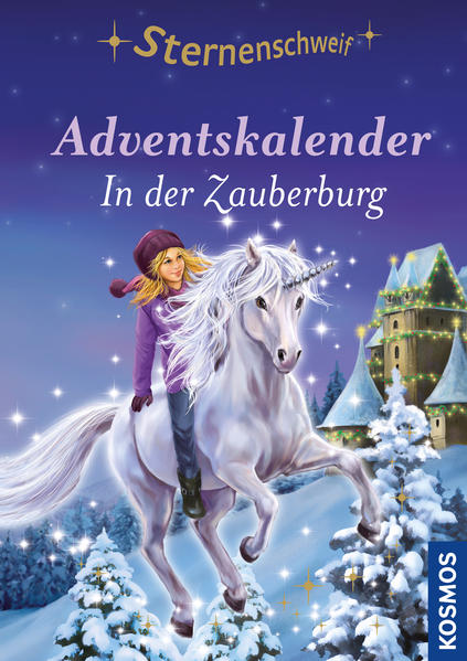 Der magische Adventskalender mit einer fantasievollen Geschichte in 24 versiegelten Kapiteln, vielen weihnachtlichen Extras und ein Stickerbogen mit zauberhaften Sternenschweif- Motiven. Laura und Sternenschweif möchten zu gerne dem kranken Pferd Feuerherz helfen. Doch vorher müssen sie zusammen mit den Einhornfreunden zur Sternleiterlichtung, denn dort soll die Adventsaufgabe verkündet werden. Können die beiden ihre Aufgabe meistern und trotzdem Feuerherz noch rechtzeitig beistehen?