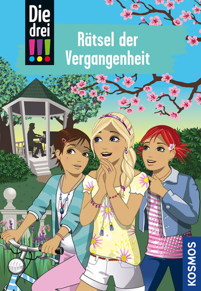 Kim, Franzi und Marie sind „Die drei !!!“. Mutig und clever ermitteln die drei Detektivinnen und sind jedem Fall gewachsen. Im Badesee finden Marie, Kim und Franzi einen bewusstlosen jungen Mann. Er kann sich weder an den Unfall noch an seinen Namen erinnern. Ist der geheimnisvolle Fremde vielleicht ein adliger Zeitreisender?