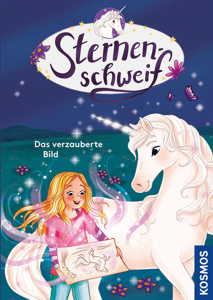 Einfach zu lesen- mit vielen farbigen Bildern - immer magisch! Zum Vorlesen und Selberlesen ab 7 Jahren. Beliebtes Thema Einhorn. Magische Geschichten, die die Fantasie anregen. Leicht lesbar durch Fibelschrift und einfache Sätze. Motiviert Leseanfänger. Stärkt die Lesekompetenz. Laura hat ein wunderbares Geheimnis: Ihr Pony Sternenschweif ist in Wirklichkeit ein Einhorn! Zusammen erleben die beiden Freunde viele magische Abenteuer. Bei einem Malwettbewerb entdeckt Laura ein magisches Bild. In letzter Minute gelingt es ihr, das Gemälde zu verstecken, damit das Geheimnis der Einhörner nicht verraten wird. Doch wofür ist der Zauber auf dem Bild gut? Vielleicht weiß ja Lauras neue Einhornfreundin mehr darüber ... Die Erfolgsreihe Sternenschweif: die perfekte Kombination aus Pferdegeschichte und Einhornabenteuer.