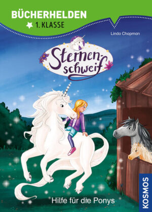 Laura hat ein wunderbares Geheimnis: Ihr Pony Sternenschweif ist in Wirklichkeit ein Einhorn! Zusammen erleben die beiden Freunde viele magische Abenteuer. Die Ponys auf dem Reiterhof sind unruhig: Rätselhafte Geräusche stören nachts ihren Schlaf. Laura und Sternenschweif wollen helfen und erkunden den Hof bei Dunkelheit. Dabei machen sie eine erstaunliche Entdeckung... Lesen lernen ist schwer? Nicht mit dieser spannenden Geschichte, die auch Leseanfängerinnen ab Klassenstufe 1 leicht bewältigen können. Illustrationen und ein Leserätsel am Ende jedes Kapitels machen den Band abwechslungsreich, sorgen für Erfolgserlebnisse und erhöhen die Lese- Motivation. So macht der Einstieg ins selbstständige Bücherlesen einfach Spaß.