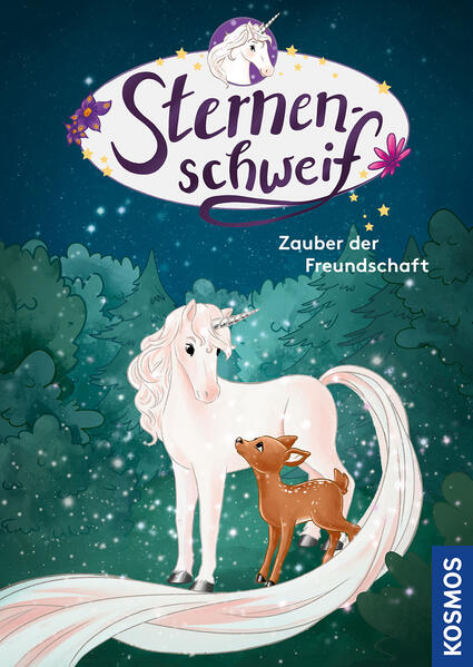 Wo hat sie sich nur versteckt? Sie ist einfach nirgends zu sehen! Das Rehkitz sucht verzweifelt seine Mutter. Zum Glück sind Einhorn Sternenschweif und Laura nicht weit und helfen dem jungen Tier. Schließlich erleben sie selbst eine große Überraschung! Gemeinsam finden sie die Rehkitz- Mutter und können ihren Augen nicht trauen: Sie ist gar kein Reh, sondern ein Wildschwein! Eine warmherzige Geschichte über eine ganz besonders innige Tierfreundschaft. Mit magisch- schönen Illustrationen und Fibelschrift. Mit Laura und Sternenschweif zauberhafte Abenteuer erleben und dabei spielerisch Lesen lernen.