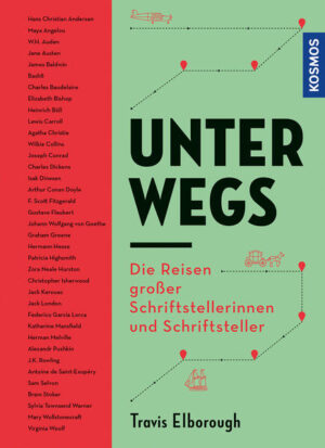 Sei es die Suche nach dem Mörder im Orient-Express, die magischen Abenteuer von Harry Potter oder das unheimliche Treiben von Graf Dracula – die Inspiration zu einigen der berühmtesten literarischen Werke fanden ihre Verfasser auf ihren Reisen durch die ganze Welt. Ausgestattet mit hochästhetischen Karten, Fotos und Zeichnungen folgt diese einzigartige Kollektion 35 einflussreichen Reiserouten und erzählt die Anekdoten, die zu den größten Erfolgen der Weltliteratur führten. Aus dem Englischen übersetzt von Dagmar Brenneisen.