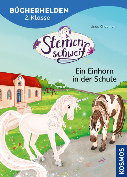 Laura hat ein wunderbares Geheimnis: Ihr Pony Sternenschweif ist in Wirklichkeit ein Einhorn! Zusammen erleben die beiden Freunde viele magische Abenteuer. Eines Tages steht das traurige Pony Polly im Schulgarten. Gehört es nicht Noah? Der Junge liegt im Krankenhaus und kann Polly nicht sehen. Laura und Sternenschweif finden heraus, dass Polly auch ein Einhorn ist. Plötzlich haben sie eine Idee, wie sich Noah und Polly trotzdem treffen können! Lesen lernen ist schwer? Nicht mit dieser spannenden Geschichte, die auch Leseanfängerinnen ab Klassenstufe 2 leicht bewältigen können. Illustrationen und ein Leserätsel am Ende jedes Kapitels machen den Band abwechslungsreich, sorgen für Erfolgserlebnisse und erhöhen die Lese-Motivation. So macht der Einstieg ins selbstständige Bücherlesen einfach Spaß.