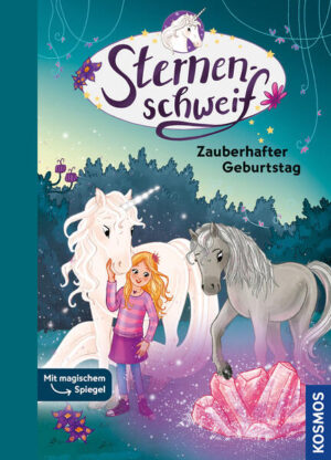 Wo ist die Einhornfreundin nur? Sternenschweif und Laura treffen ein Pony, das ein Einhorn zu sein scheint. Es sucht schon seit Langem seine Freundin, kann sie aber nirgends finden. Im Laufe der Geschichte wird klar: Es ist das lesende Kind, also das Geburtstagskind, das die Einhornfreundin ist! Kinder ab vier Jahren gestalten jetzt eine magische Einhornwelt nach ihren eigenen Vorstellungen. Sie bauen einen Ponystall, entwerfen eine geheime Lichtung und dekorieren ein Pony. Eine Geburtstags- Geschichte zum Vorlesen und Träumen. Mit Sternenschweif und Laura in eine Welt voller Magie eintauchen!