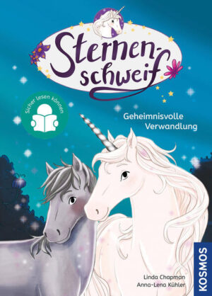 Sicher lesen können für Kinder ab 7 Jahren. Beliebtes Thema Einhorn. Magische Geschichten, die die Fantasie anregen. Leicht lesbar durch Erstleseschrift und einfache Sätze. Motiviert Leseanfänger. Stärkt die Lesekompetenz. Laura hat ein wunderbares Geheimnis: Ihr Pony Sternenschweif ist in Wirklichkeit ein Einhorn! Zusammen erleben die beiden Freunde viele magische Abenteuer. Wie begann eigentlich die Freundschaft zwischen Laura und Sternenschweif? Wie haben sich die beiden wirklich kennengelernt? Laura ist vor Kurzem mit ihren Eltern aufs Land gezogen. Sie hat noch keine Freunde und fühlt sich oft einsam. Doch dafür geht ihr sehnlichster Wunsch in Erfüllung: Laura bekommt ein Pony geschenkt! Auf einer Auktion sieht sie ein zotteliges und strubbeliges kleines Pony. Sternenschweif! Sie weiß sofort, dass sie zusammengehören. In einem magischen Buch erfährt Laura, dass Sternenschweif nicht einfach nur ein Pony ist. Er ist ein verzaubertes Einhorn! Der Beginn einer magischen Freundschaft. Die Erfolgsreihe Sternenschweif: die perfekte Kombination aus Pferdegeschichte und Einhornabenteuer.