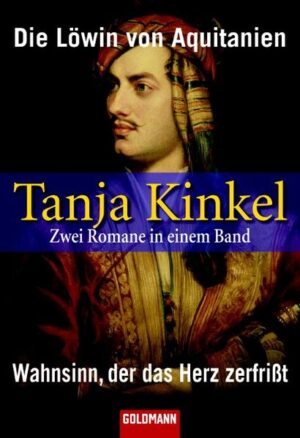 Tanja Kinkel belegt mit ihren unverwechselbaren historischen Romanen immer wieder die ersten Plätze der Bestsellerlisten. Mit "Wahnsinn, der das Herz zerfrisst" setzt sie dem schillernden englischen Dichter Lord Byron ein Denkmal. "Eleonore von Aquitanien" ist ein fesselndes Porträt der großen Königin des 12. Jahrhunderts, die als Leitstern der Troubadoure, als meisterhafte Politikerin und große Romantikerin in die Geschichte einging.