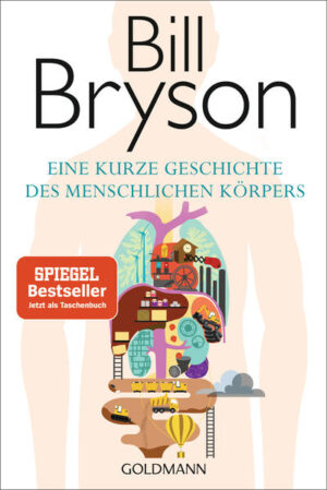 Planet Mensch - ein Reiseführer In seinem neuen Buch erzählt Weltbestsellerautor Bill Bryson die grandiose Geschichte des menschlichen Körpers, von der Haarwurzel bis zu den Zehen. Das ganze Leben verbringen wir in unserem Körper, doch die wenigsten haben eine Ahnung davon, wie er funktioniert, welche erstaunlichen Kräfte darin wirken und was tief im Inneren ab- und manchmal auch schiefläuft. »Eine kurze Geschichte des menschlichen Körpers« lädt ein zu einer unvergleichlichen Forschungsreise durch unseren Organismus. Mit ansteckender Entdeckerfreude erzählt Bryson vom Wunder unserer körperlichen und neurologischen Grundausstattung. Alles, was man wissen muss, faszinierend, mitreißend, witzig und leicht verständlich erzählt: ein echter Bryson!