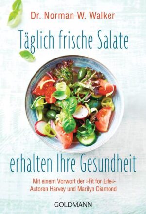 Unglaublich, aber wahr: Der zivilisierte Mensch ist „unterernährt“. Was unserer Ernährung laut Dr. Norman Walker nämlich häufig fehlt, sind die lebenswichtigen Vitalstoffe. Nur frisches Gemüse und Früchte liefern ausreichend Enzyme, Mineralstoffe, Vitamine und Faserstoffe. Dr. Walker erklärt deren Bedeutung für die Gesundheit und erläutert, warum verarbeitete Produkte aus der Lebensmittelindustrie dem Körper schaden. 100 Rezepte zeigen, wie lecker süße und herzhafte Salate auch ohne Beigaben sein können.