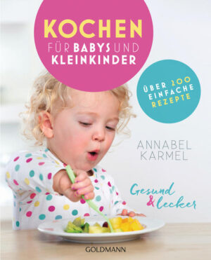 Rezepte & Rat für den gesunden Start ins Leben Was schmeckt meinem Baby und was braucht es für seine gesunde Entwicklung? Annabel Karmels Standardwerk, vollständig überarbeitet und erweitert, bringt über 200 gesunde, leckere, einfach zubereitete Gerichte auf den Tisch. Vom Babybrei bis zum Kindermenü, vom kompetenten Rat in Sachen „schlechte Esser“ bis zum Thema Übergewicht: Mit diesem Buch sind alle Eltern rundum gut beraten! Hervorragend illustriert und mit zahlreichen Fotos. Ausstattung: 4-farbig, ca. 50 Fotos, ca. 70 Illustrationen